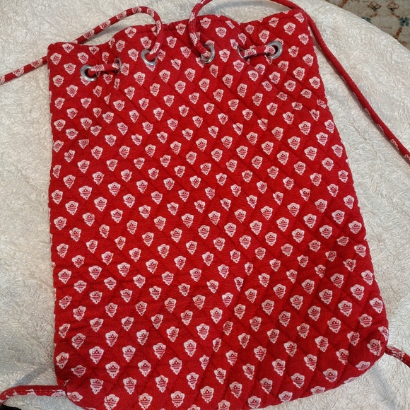 Vera Bradley Mini Backpack Drawstring - Picture 2 of 4